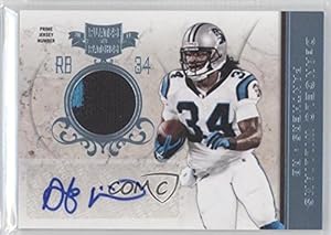 DeAngelo Williams #1/5 Carolina Panthers (Football Card) 2011 Plates & Patches Infinity Platinum Jersey Nameplate Prime Signatures [Autographed] [Memorabilia] #79