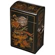 Handcrafted 2-Bottle Wine Case With Bird And Flower Motif