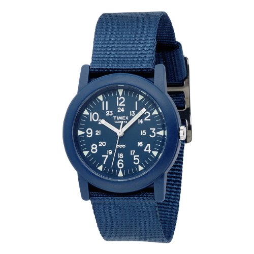 more about Timex Unisex T2N257 Analog Blue Nylon Strap Camper Watch