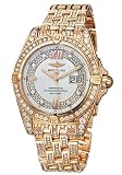 Breitling H49350AF-A624-364T Windrider White Dial 18K Rose Gold and Diamonds Women's Chronometer Watch