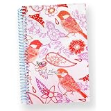 2012 Planner Calendar Year Daily Day Planner Fashion Organizer Agenda January 2012 Through December 2012 Paisley Bird Design ~ Plan-It