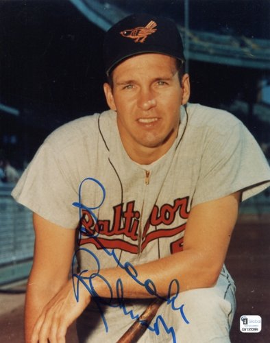 Brooks Robinson Autographed/Hand Signed Baltimore Orioles Baseball 8x10 Photo