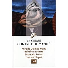 Le crime contre l'humanit�