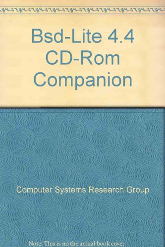 BSD-Lite 4.4 CD-ROM Companion
