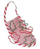 Christmas Tree Holiday Stocking with Silly Bandz