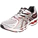 Asics GEL Kayano 16 weiß/ rot/ schwarz Farbe: weiß/rot/schwar, Größe: 46.5