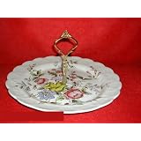 Booths Flowerpiece #A8064 Hostess Tray by 