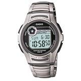 Casio Mens Basic Silver-Tone Bracelet Digital Watch #W213D-1AVCF