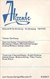 Produkt-Bild: Der Essay (Akzente - Zeitschrift f&uuml;r Dichtung - Heft 4/65)