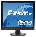 iiyama 19インチ液晶ディスプレイ 1280×1024(SXGA)対応 2系統入力装備 マーベルブラック PLE1906S-B1