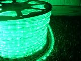 150Ft Rope Lights; 3Wires Emerald Green Chasing LED Rope Light Kit; Christmas Lighting; outdoor rope lighting