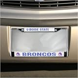 Boise State Broncos Chrome License Plate Frame