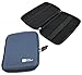 DURAGADGET Tough Blue Hard Clam Style Case With Soft Lining & Netted Interior Pocket For Sony DVPFX770B.CEK, Sony DVPFX780 7-inch Screen, Toshiba SDP77 7