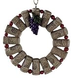 Wine Cork Wreath Christmas Ornament