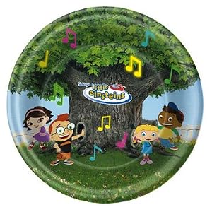 Little Einsteins Lunch Plates 8ct