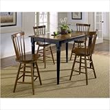 IMAGE OF Creations II Casual Gathering Dining Table in Black