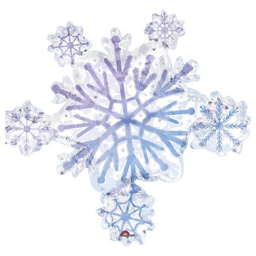 Snowflake Balloons