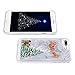 iPhone 7 Plus Case 5.5 inch, CinoCase 3D Creative Liquid Case Quicksand Moving Stars Bling Glitter Snowflake Christmas Tree Santa Claus Pattern Hard PC and Soft Edge Case for iPhone 7 Plus Silver