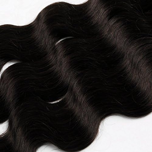 Goldenperfect Brazilian 100% Human Hair Body Wave 3 Bundles Fast Shipping (18"18"18", Natural# - Virgin Color)