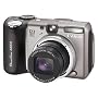 Canon PowerShot A650 IS Digital Camera - Silver (12.1MP, 6x Optical Zoom) 2.5" LCD