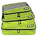 ECOSUSI Travel Packing Cube (Small-Large 3 Piece) for Carry-on Travel Accessories, Suitcase and Backpacking (Single Compartment)