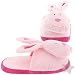 Pink Bunny Slippers with Long Ears for Women