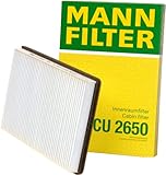 Mann-Filter CU 2650 Cabin Filter for select  Volvo models