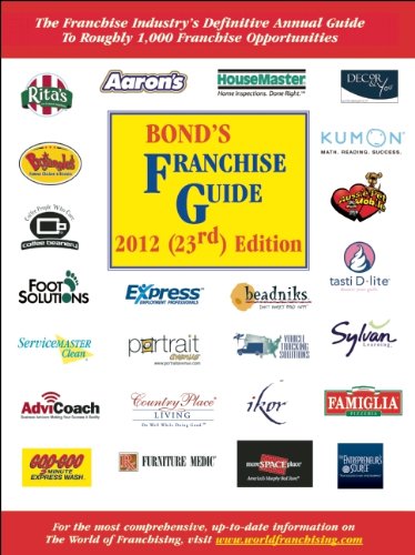 Bond's Franchise Guide, 2012