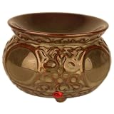 Light Brown Detailed Candle Tart Warmer