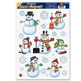 Snowman/Snowflake Clings 12 x 17 Sh (16/sh) Pkg/1 51lVhykE1FL. SL160 Snowman/Snowflake Clings 12 x 17 Sh (16/sh) Pkg/1