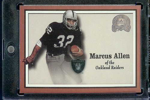 2000 Fleer Greats of the Game Football Card # 36 Marcus Allen Oakland Raiders Mint Condition - Shipped In Protective ScrewDown Case!