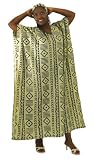 African Symbols Caftan Kaftan With Matching Headwrap