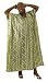 African Symbols Caftan Kaftan With Matching Headwrap