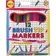 Brush Tip Markers (12)