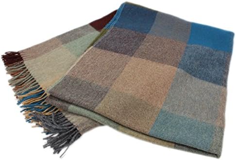 Lambswool Blanket Joseph's Country Multicolor Check