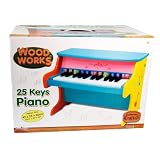 Traditionally Crafted Wooden Toy Music Piano 25 Keys