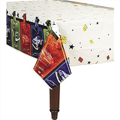 NASCAR 'Dale Jr., Gordon and Johnson' Plastic Table Cover (1ct)