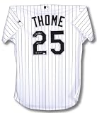 Jim Thome Chicago White Sox Autographed Authentic MLB Jersey with 500 Home Run Inscription