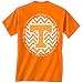 Tennessee Volunteers Orange Chevron T-shirt