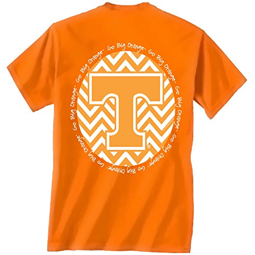 Tennessee Volunteers Orange Chevron T-shirt