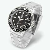 RELAX リラックス メンズ 腕時計 GMT ブラックベゼルの画像