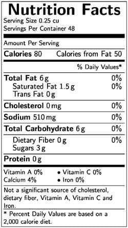 Sauce Mild Cheddar -- 6 no.10 Can