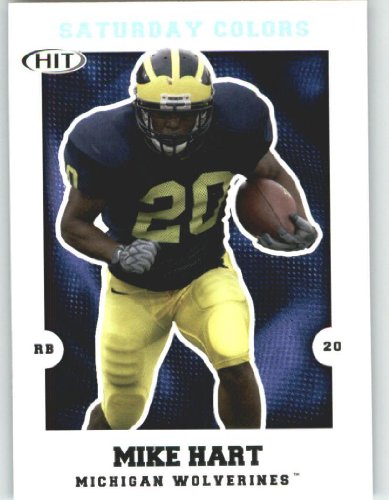 2008 Sage HIT Saturday Colors #S24 Mike Hart - Indianapolis Colts (RC - Rookie Card Insert)(Football Cards)