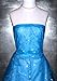Light Blue Organza Silver Stars Frozen Inspired - 1 Yard