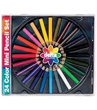 Cd Mini Colored Pencils Set (24 Colors)