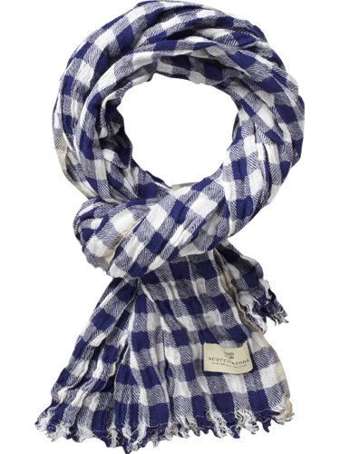 Scotch & Soda Herren Tuch 12010270004 - Beach scarf - fresh blue/white serie, Gr. one size Preisvergleich