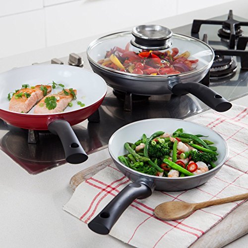 Cheap Frying Pan Non Stick Ceramic Coated JML CeraCraft Cooking