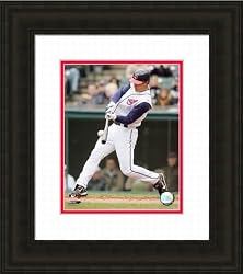 Cleveland Indians Framed Grady Sizemore Photo MLB Baseball