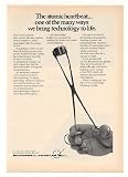 1974 McDonnell Douglas Betacel Heart Nuclear Battery Print Ad