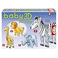 Baby 3-D Puzzle - Wild Animals